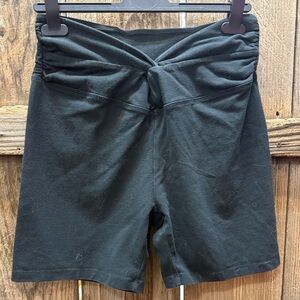 PINK Victoria's Secret Black Bike Shorts